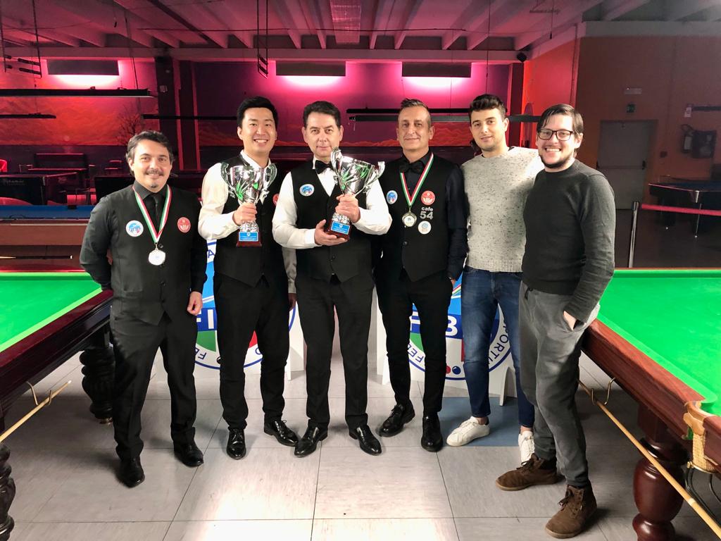 Lo SNOOKER SPORTING PERUGIA Trionfa a Bolzano