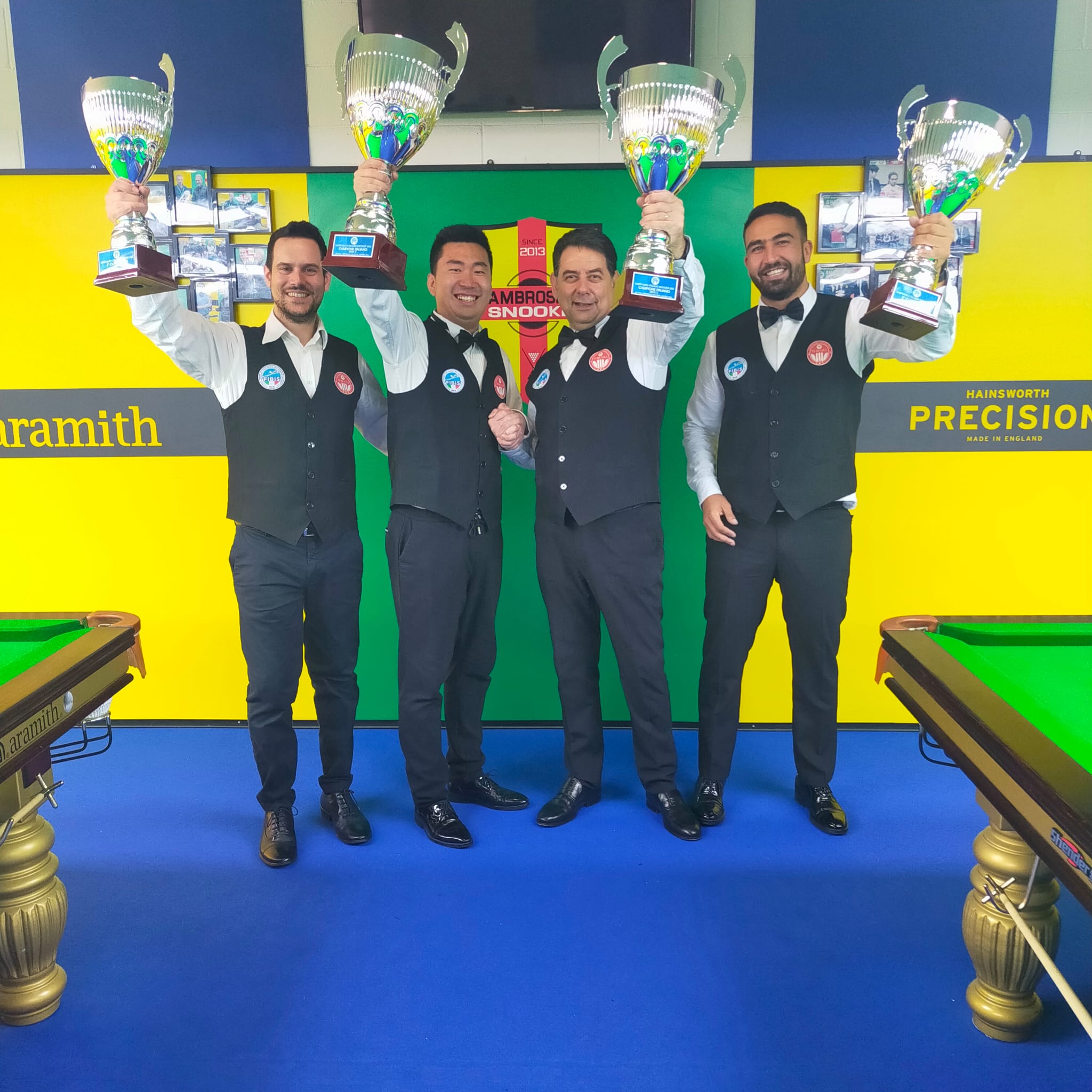 Due titoli NAZIONALI per lo Snooker Sporting Perugia