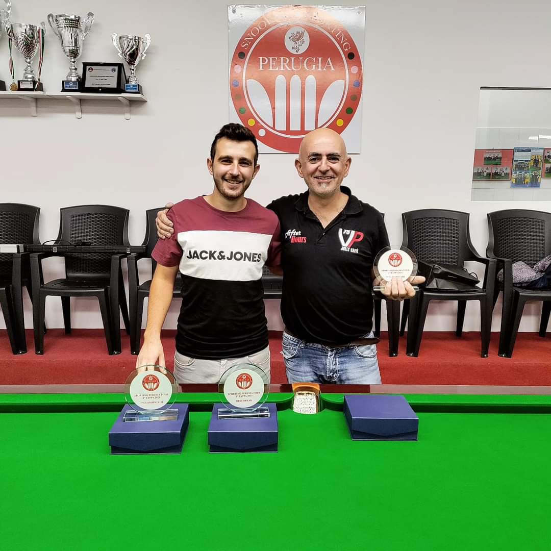 1 PROVA SPT di SNOOKER PRESSO SNOOKER SPORTING PERUGIA