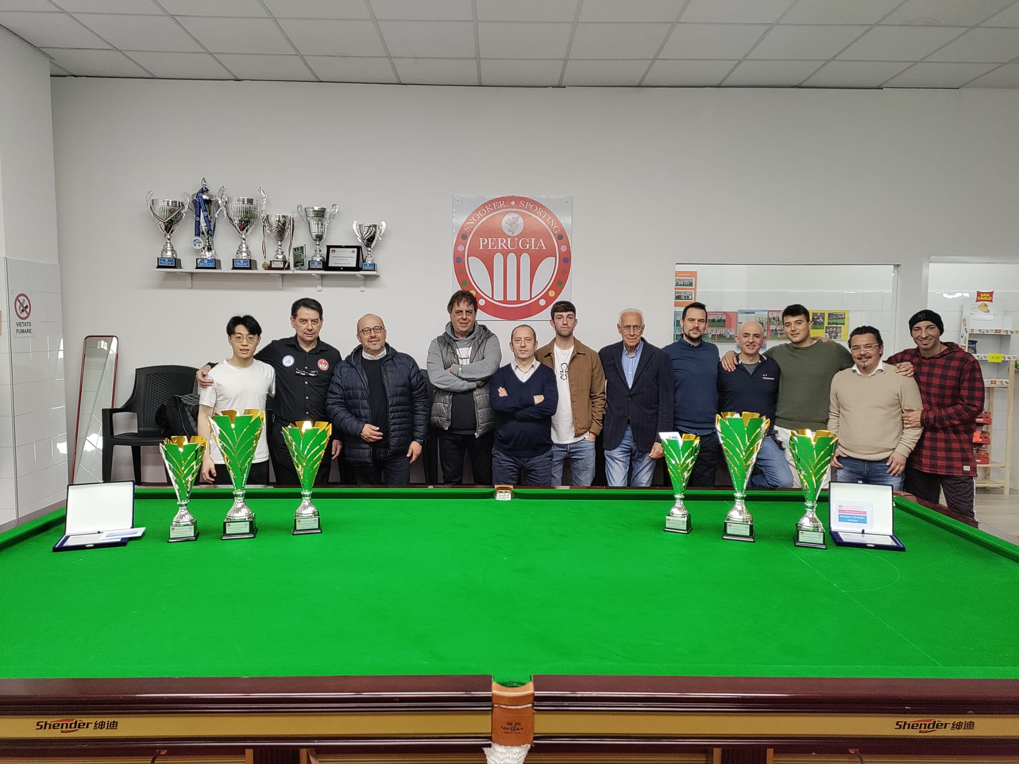  CAMPIONATO REGIONALE SNOOKER 2022/2023  PREMIAZIONE